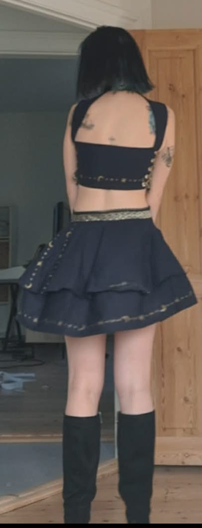 Dark blue two-piece set