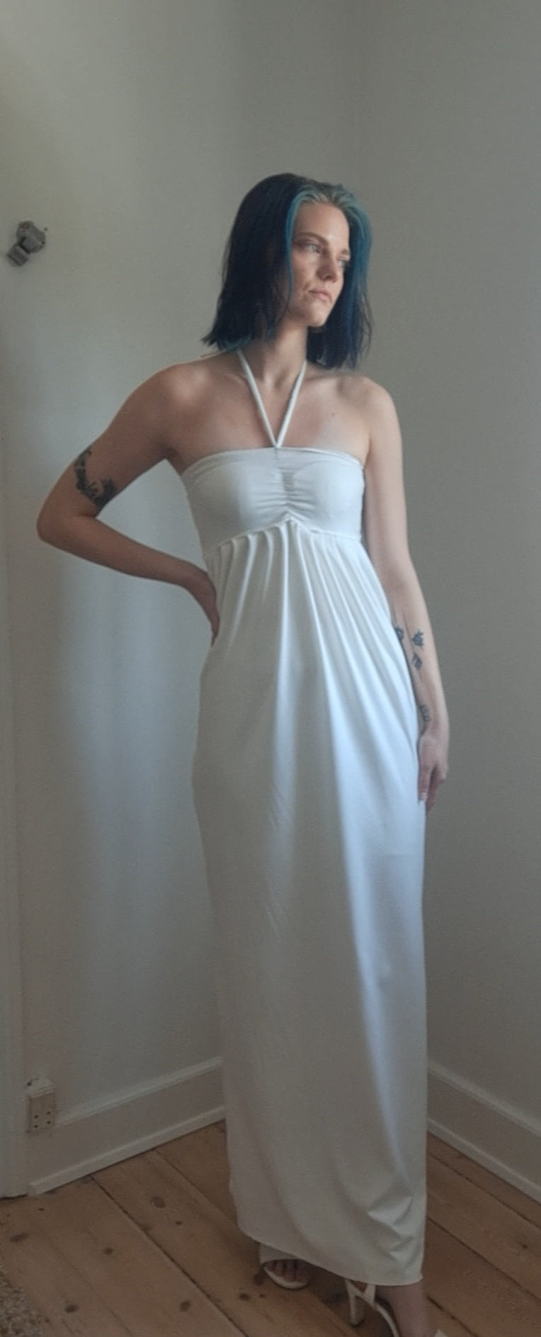 White dress