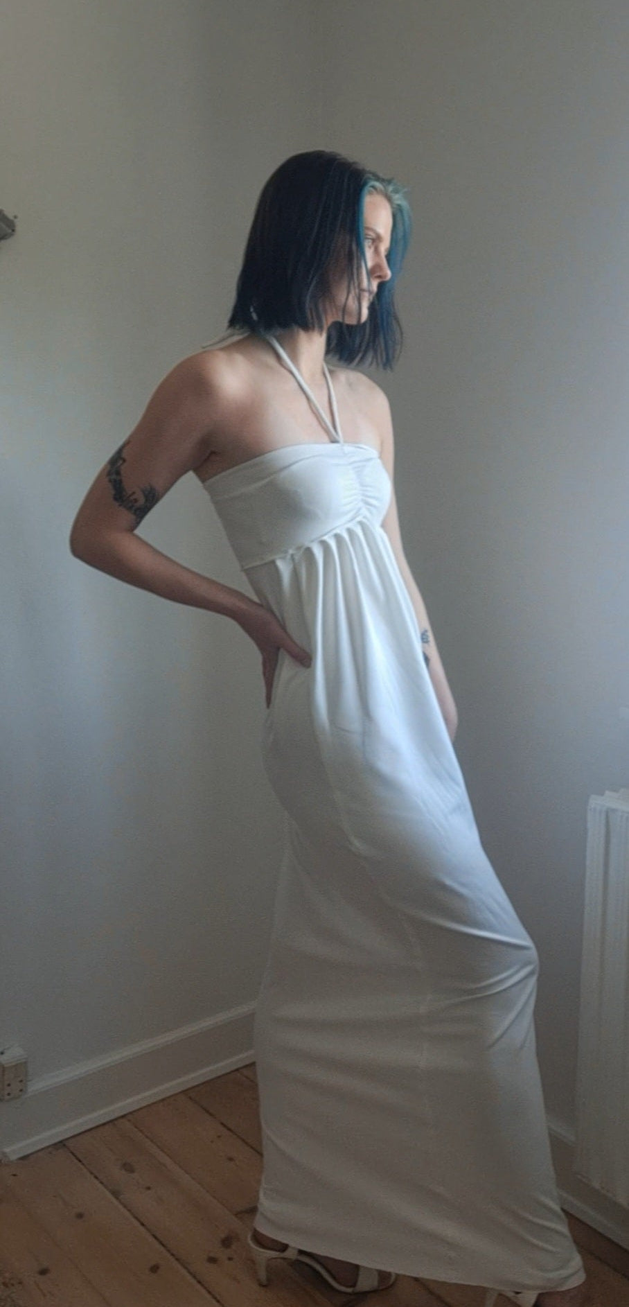 White dress