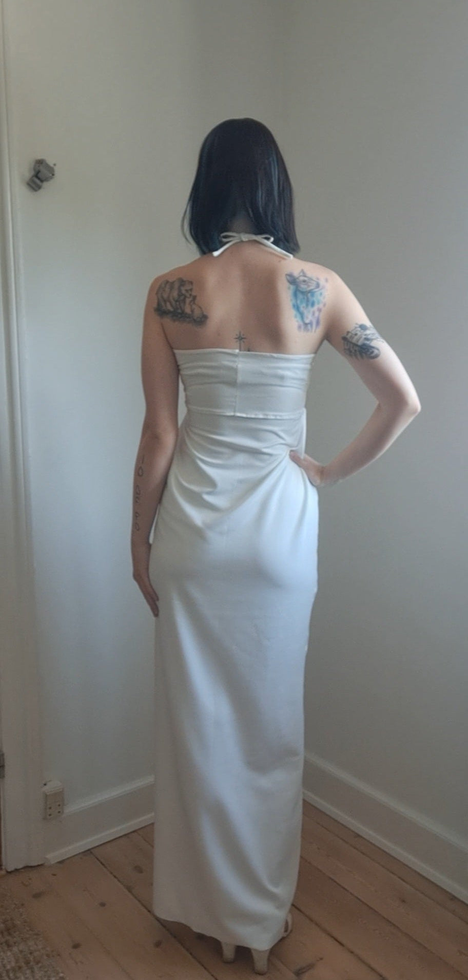 White dress